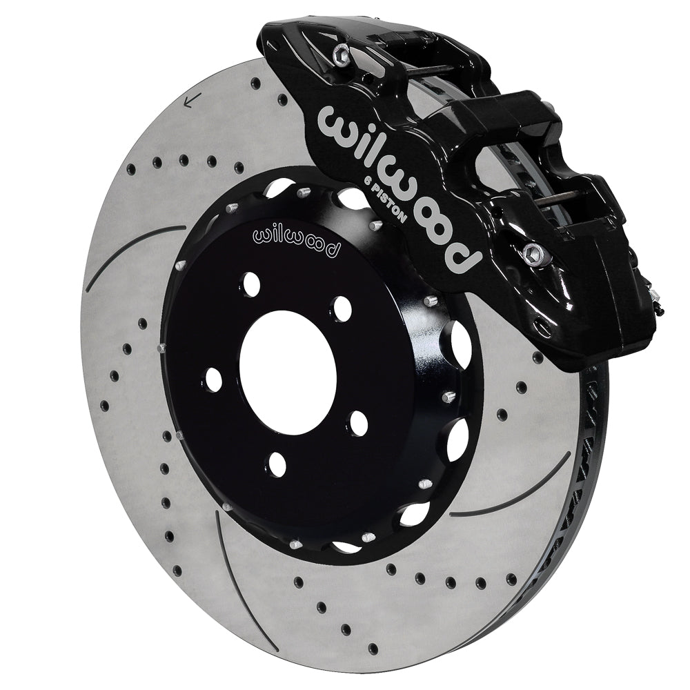 Wilwood AERO6 Front Hat Kit 15.00 Drilled 2016-Up Camaro w/Lines