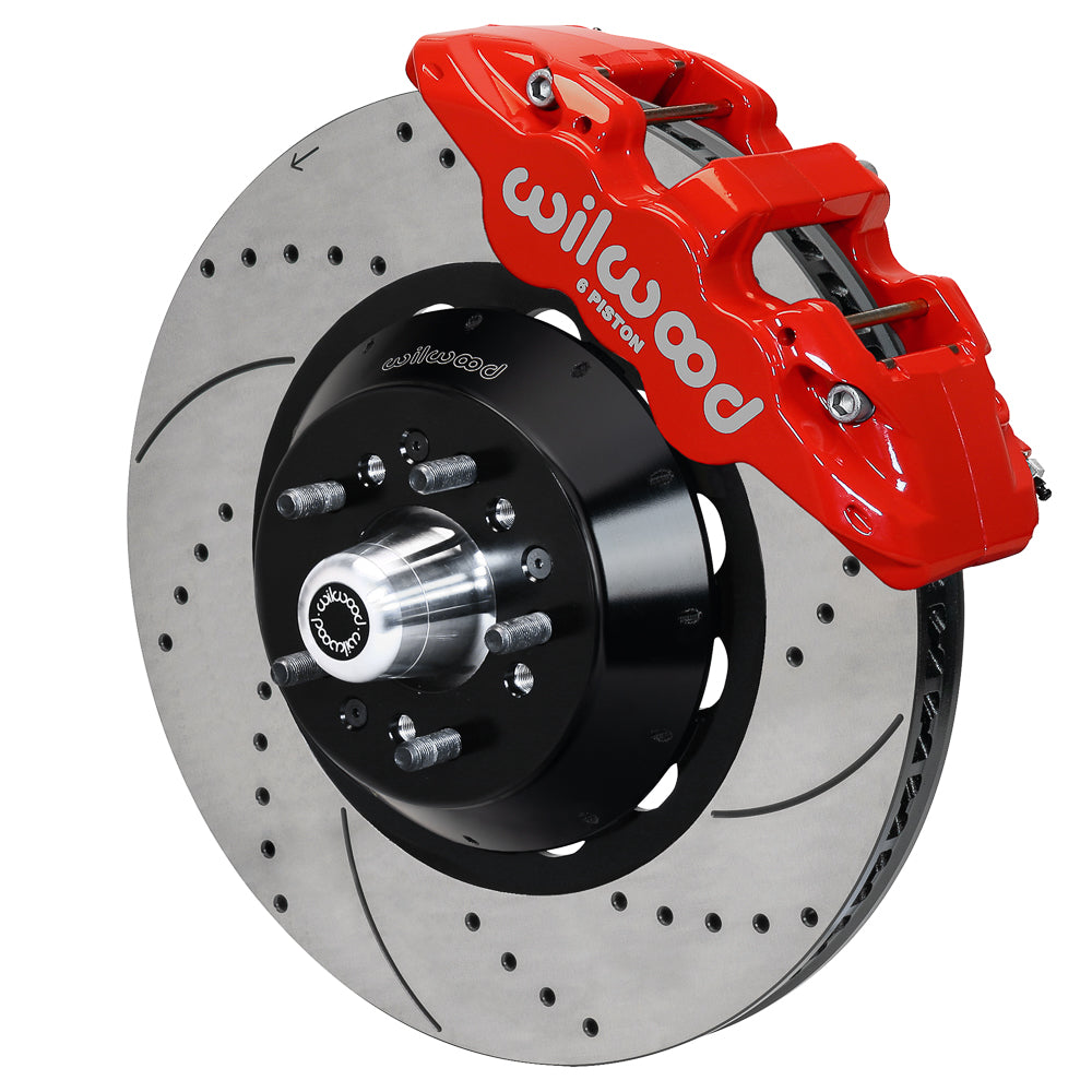 Wilwood AERO6 Front Hub Kit 15.00 Drilled WWE ProSpindle