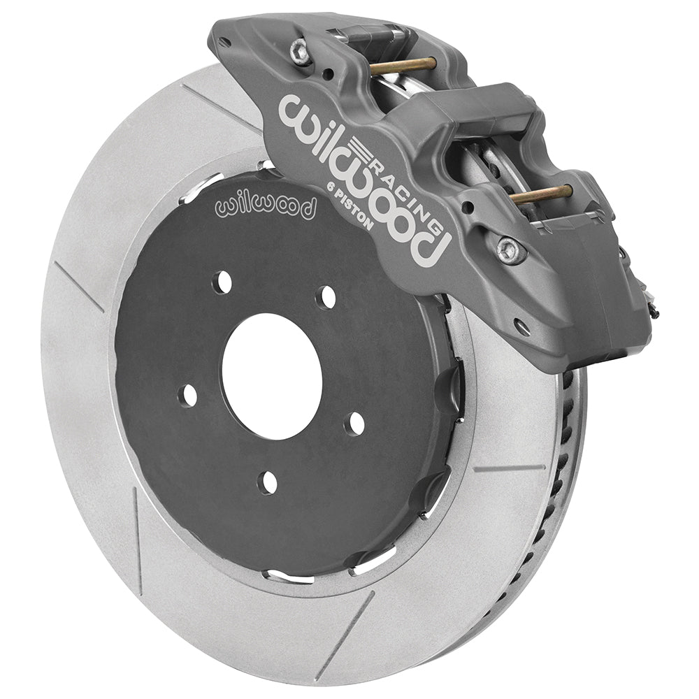 Wilwood Aero6R/ST Front Big Brake Kit 14in Black Anodize 97-13 Chevrolet Corvette C5/C6