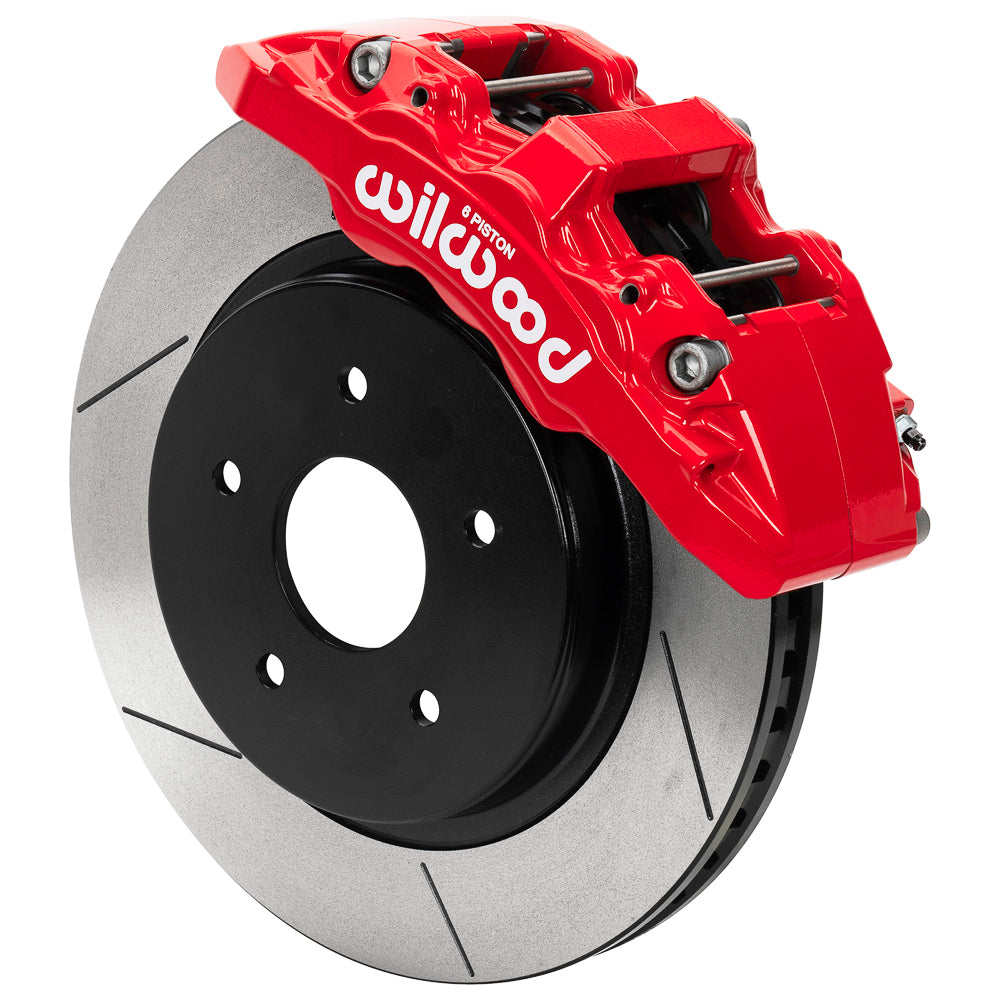 Wilwood 13-18 Dodge Ram 1500 Aero6 DM Front Brake Kit w/ Lines