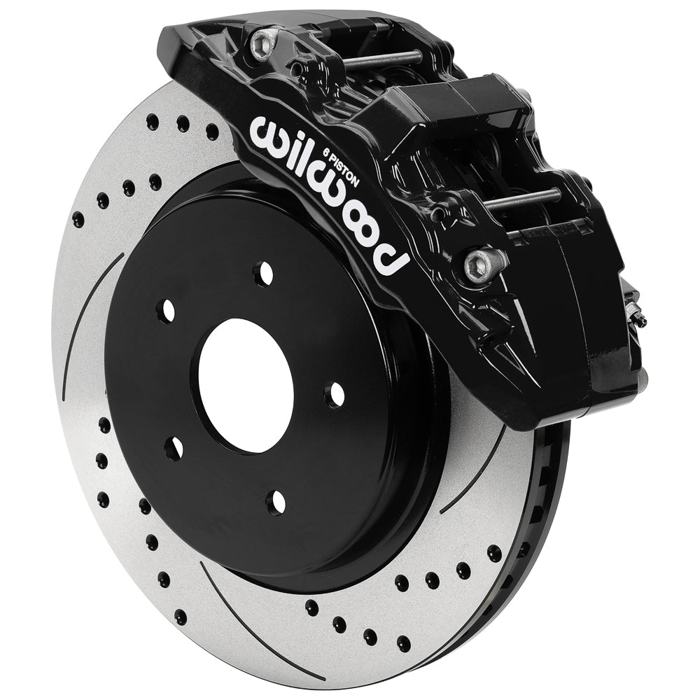 Wilwood 13-18 RAM 1500 4WD Aerolite 6R Kit 5 x 5.50in Hub - 13.38in Drilled & Slotted Rotor
