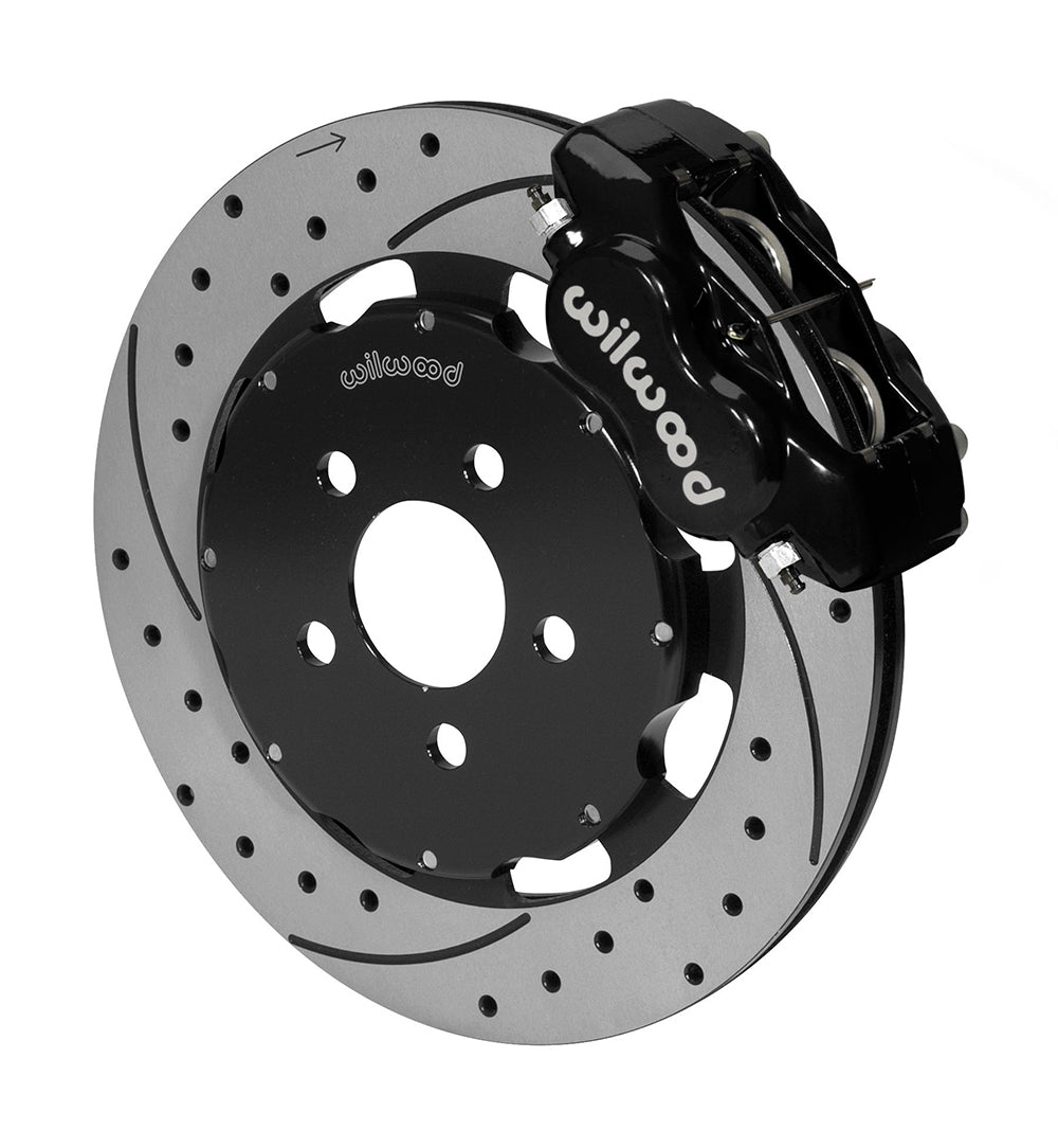 Wilwood Forged Dynalite Front Hat Kit 12.19in Drilled 00-04 PT Cruiser/03-04 SRT/4
