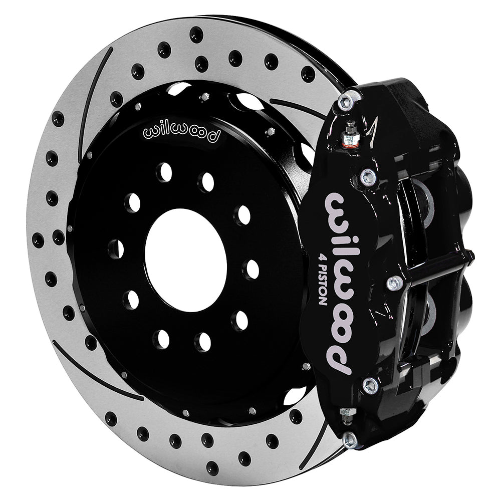 Wilwood Narrow Superlite 4R Rear Kit 12.88in Drilled 97-04 Corvette C5/Z06