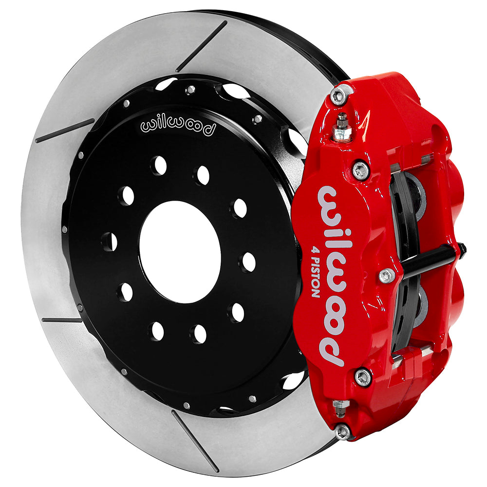 Wilwood Narrow Superlite 4R Rear Kit 12.88in Red 97-04 Corvette C5/Z06