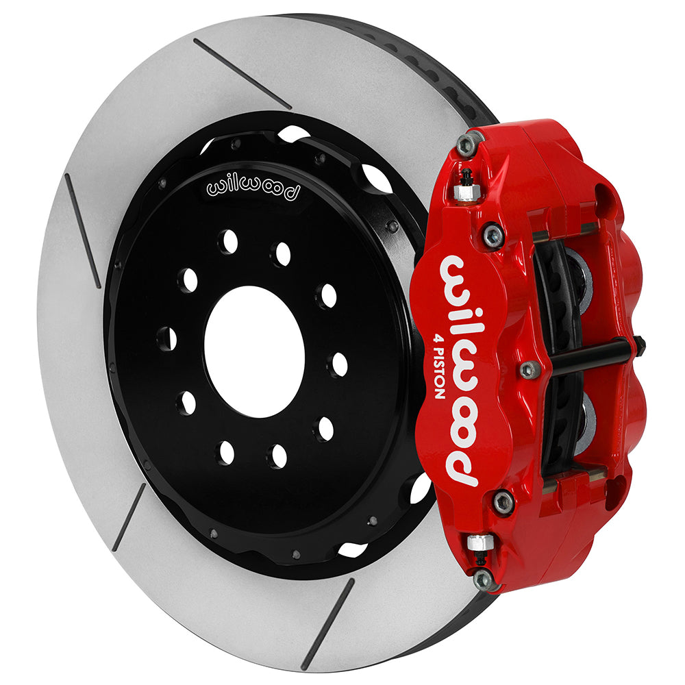 Wilwood Narrow Superlite 4R Rear Kit 14.00in Red 97-04 Corvette