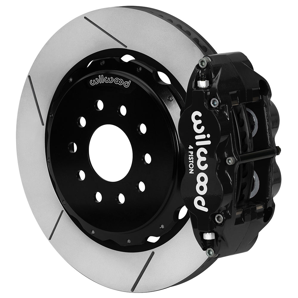 Wilwood Narrow Superlite 4R Rear Kit 14.00in 97-04 Corvette C5/Z06 05-13 C6