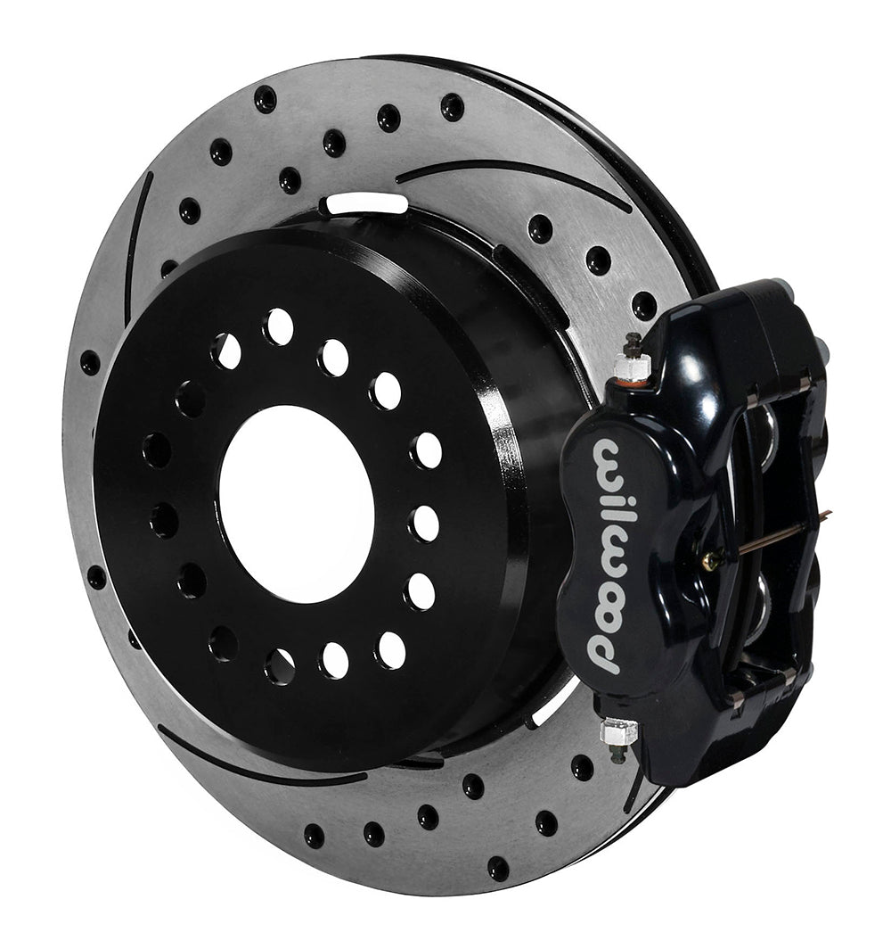 Wilwood Forged Dynalite P/S Park Brake Kit Drilled 2005-2014 Mustang