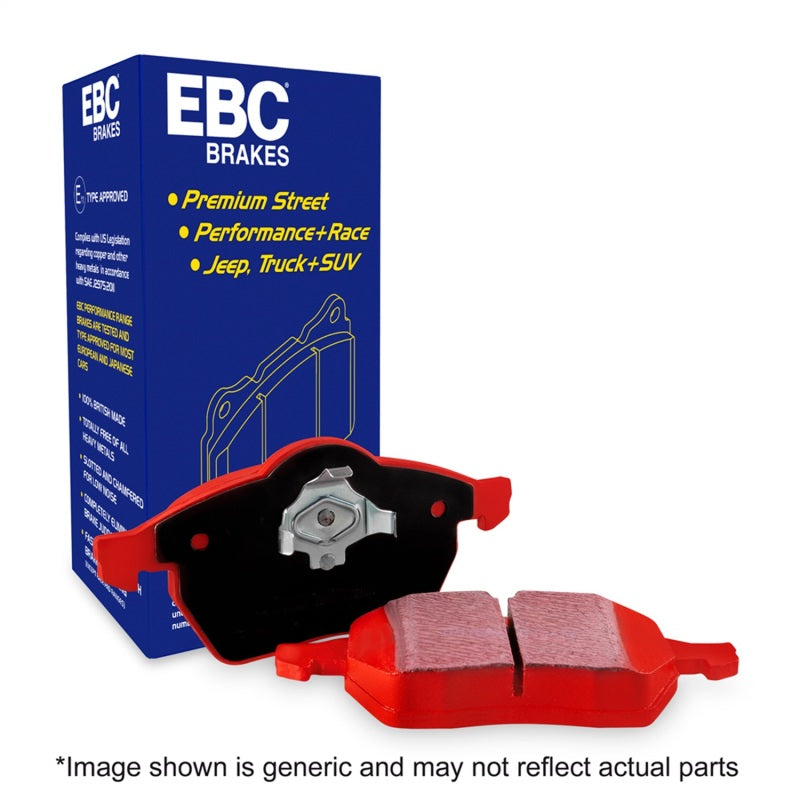 EBC DP32076C Redstuff Ceramic Front Brake Pads for 10-15 Jaguar XF 5.0 Supercharged