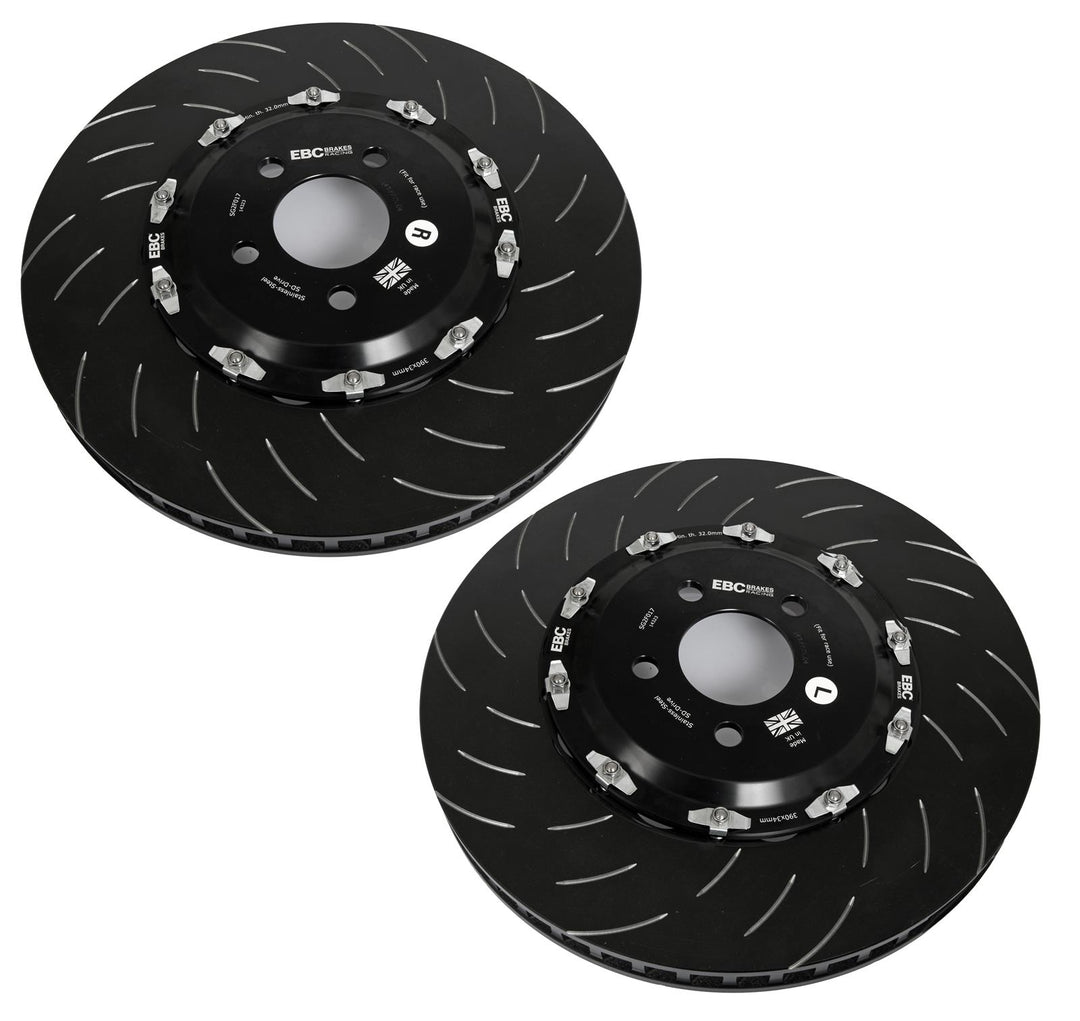 EBC Racing SG2F017 Front Brake Rotors for Challenger SRT Hellcat