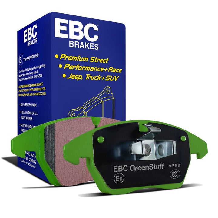 EBC 13+ Lexus ES300h 2.5 Hybrid Greenstuff Front Brake Pads