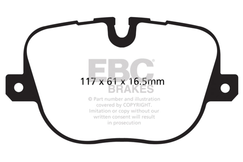 EBC 10-12 Land Rover Range Rover Yellowstuff Rear Brake Pads