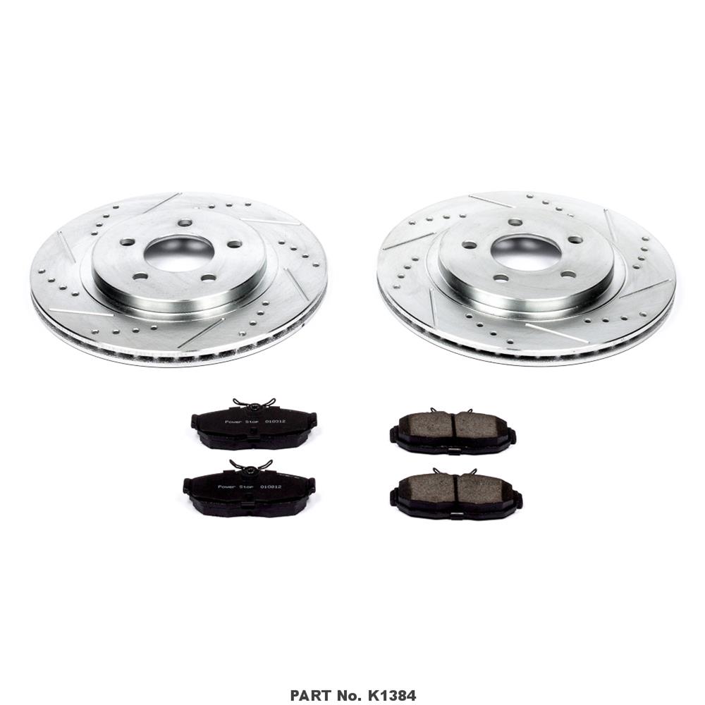 Power Stop 05-11 Ford Mustang Rear Z23 Evolution Sport Brake Kit