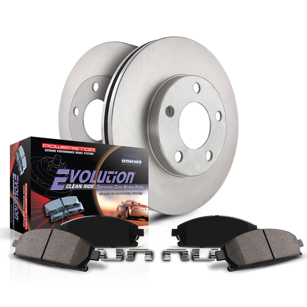 Power Stop 14-19 Chevrolet Corvette Rear Autospecialty Brake Kit