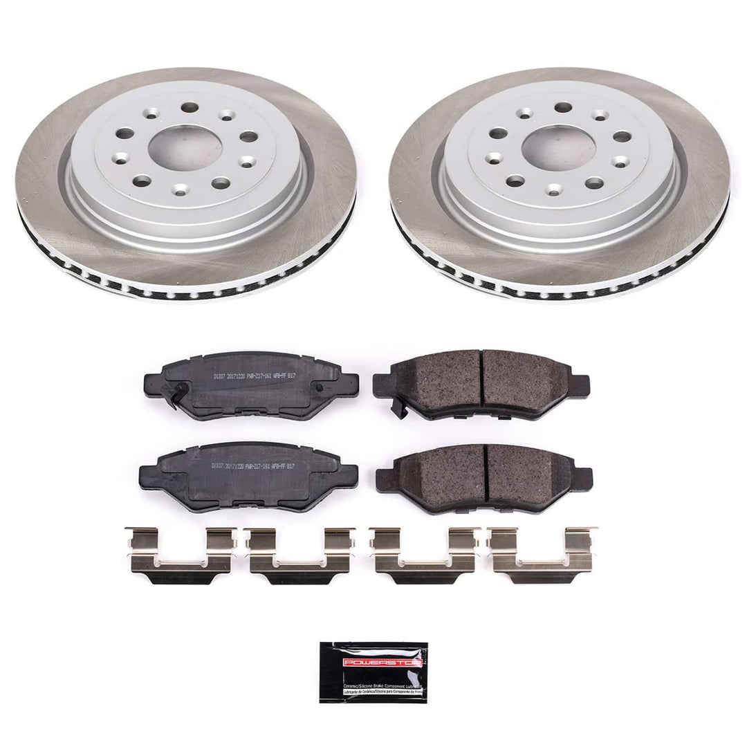 Power Stop 10-15 Chevrolet Camaro Rear Semi Rotor Kit
