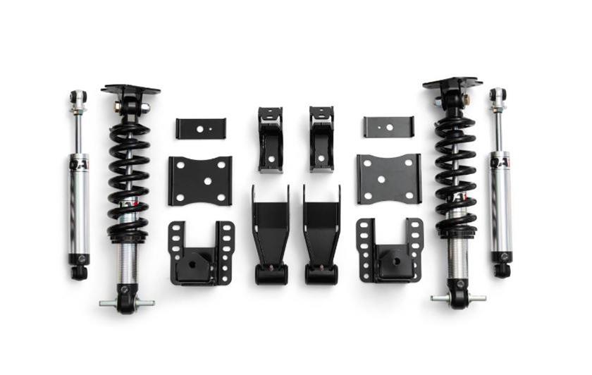 QA1 07-18 Chevrolet Silverado 1500 2WD 4-6in Lowering Kit - Single Adj.