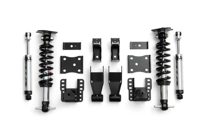 QA1 07-18 Chevrolet Silverado 1500 2WD 4-6in Lowering Kit - Single Adj.