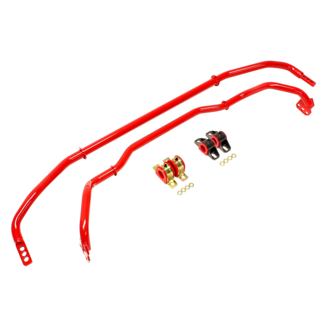 BMR 13-15 5th Gen Camaro Front & Rear Sway Bar Kit w/ Bushings